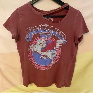 Steve Miller Band Distressed Tour T Shirt